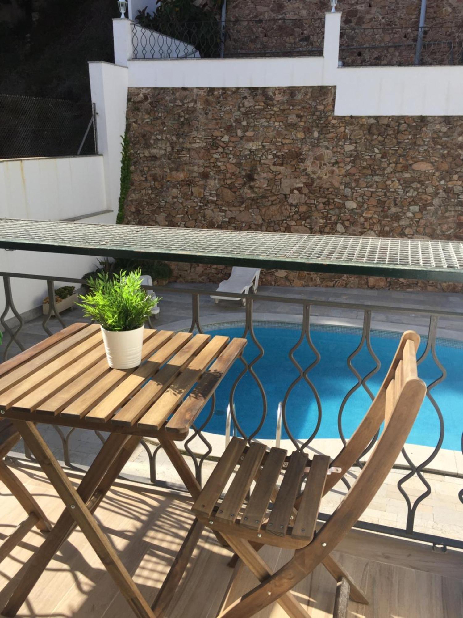 Апартаменты Apartamento Puerto Con Piscina Бланес Экстерьер фото